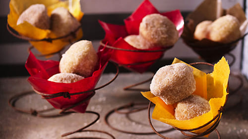 Spiced Mini Donut Balls recipe Spiced Mini Donut Balls recipe