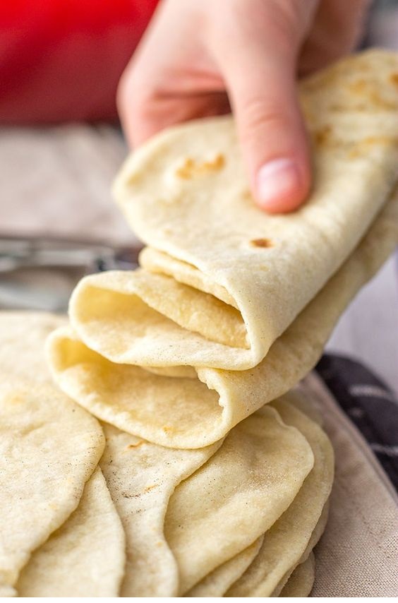 Easy Flour Tortillas From Scratch