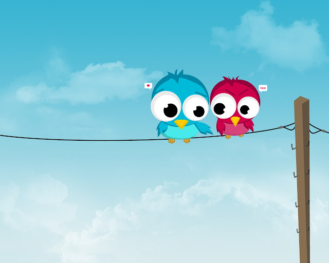 birds in love, love wallpapers, birds on a wire