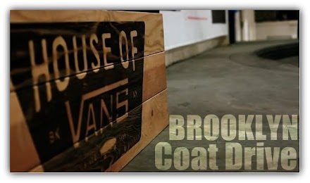 Brooklyn : House of Vans - Coat Drive in New York für den guten Zweck ( Nachmachen erwünscht )