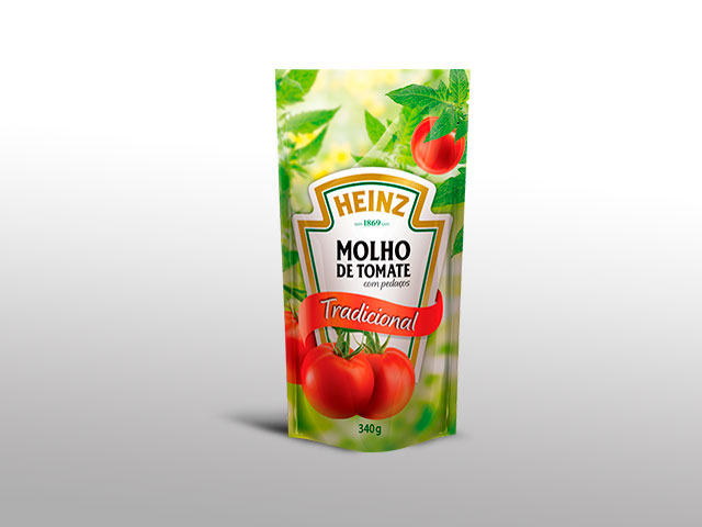 Molho de tomate tradicional da Heinz. Foto: Reprodução
