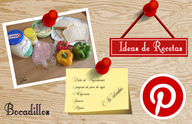 Ideas para preparar bocadilos - Especial Pinterest