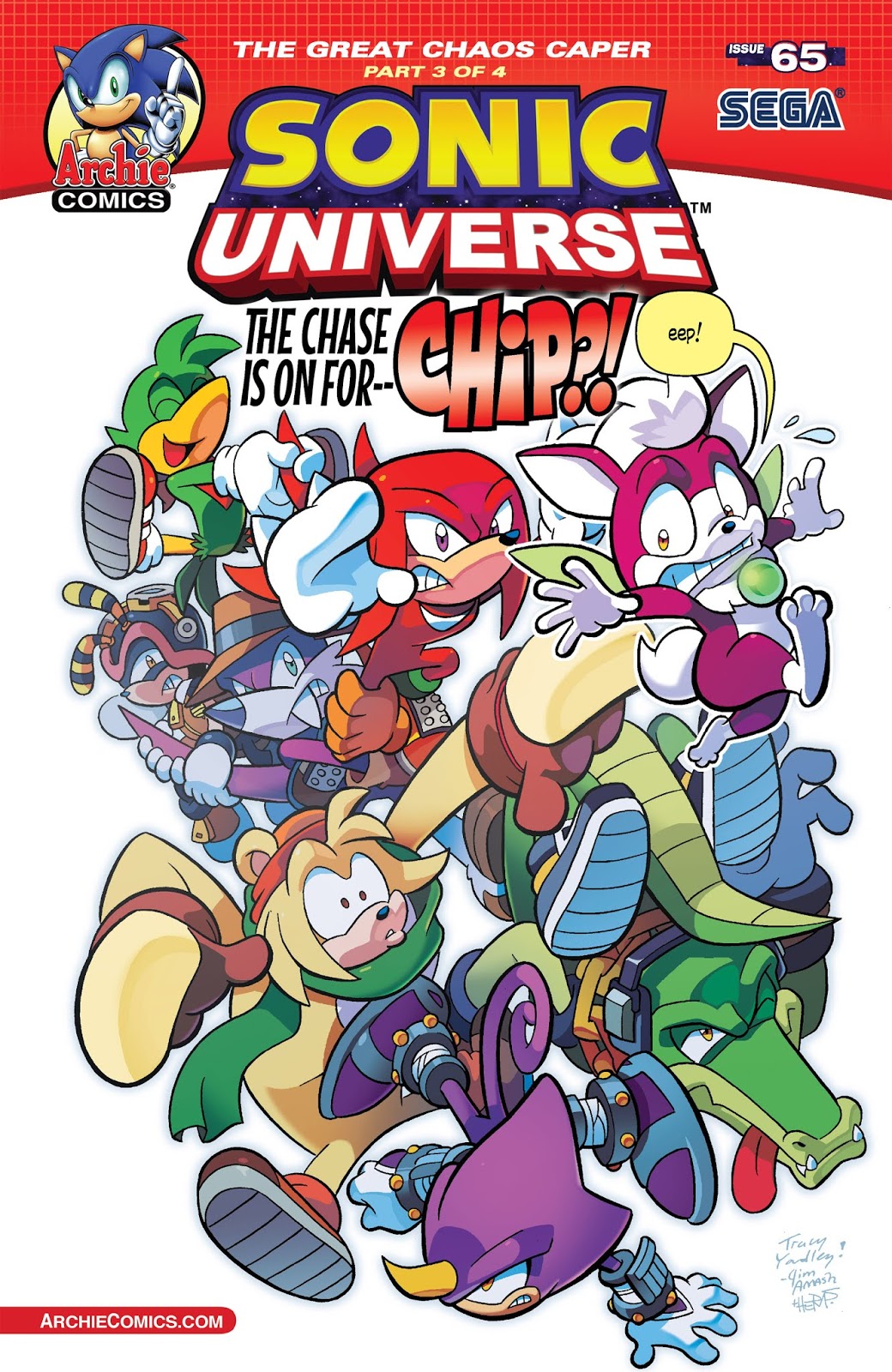 Sonic Universe Issue 5 Part 4: CHAOS! - Comic Studio