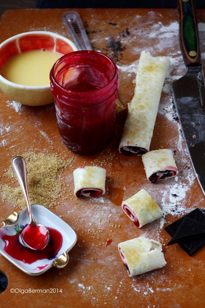 Mango & Tomato Dorie Greenspan's Rugelach With My Raspberry Ginger Jam