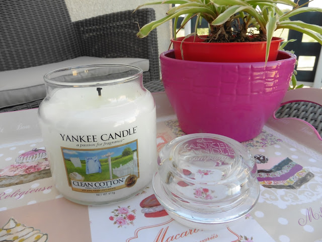 Bougie Yankee Candle Clean Cotton