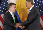 Presidentes Santos & Obama