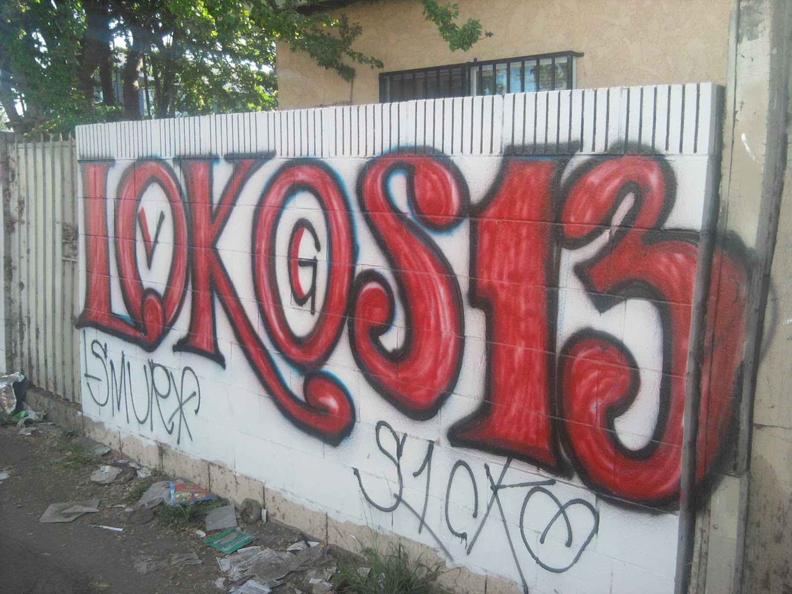 sureno 13 gangs graffiti: compton varrio locos 13 ( CVLS13 ) Nortenos Graffiti