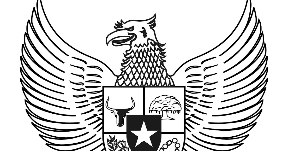 Garuda Pancasila Bw Yxzc