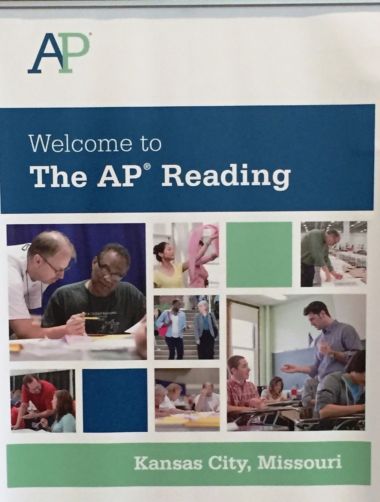 Souvenir Chronicles: KANSAS CITY, MISSOURI: AP ENGLISH LANGUAGE AND COMPOSITION READING 2015