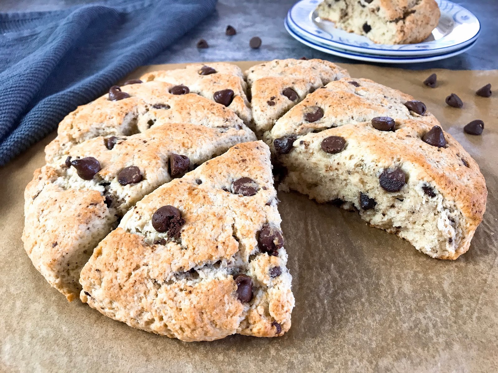 Banana Chocolate Chip Scones banana-chocolate-chip-scones