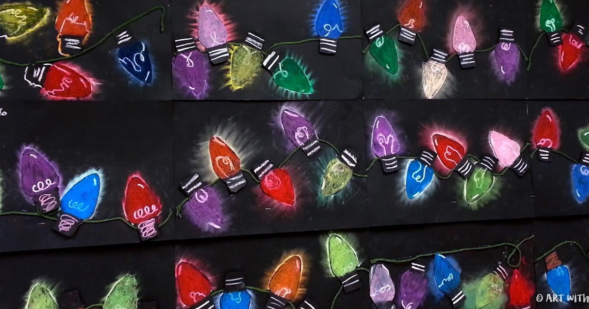 Holiday Value Lights (4th) Art with Mrs. Nguyen