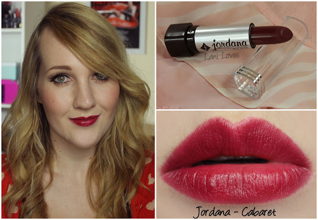 Jordana Cabaret lipstick swatch