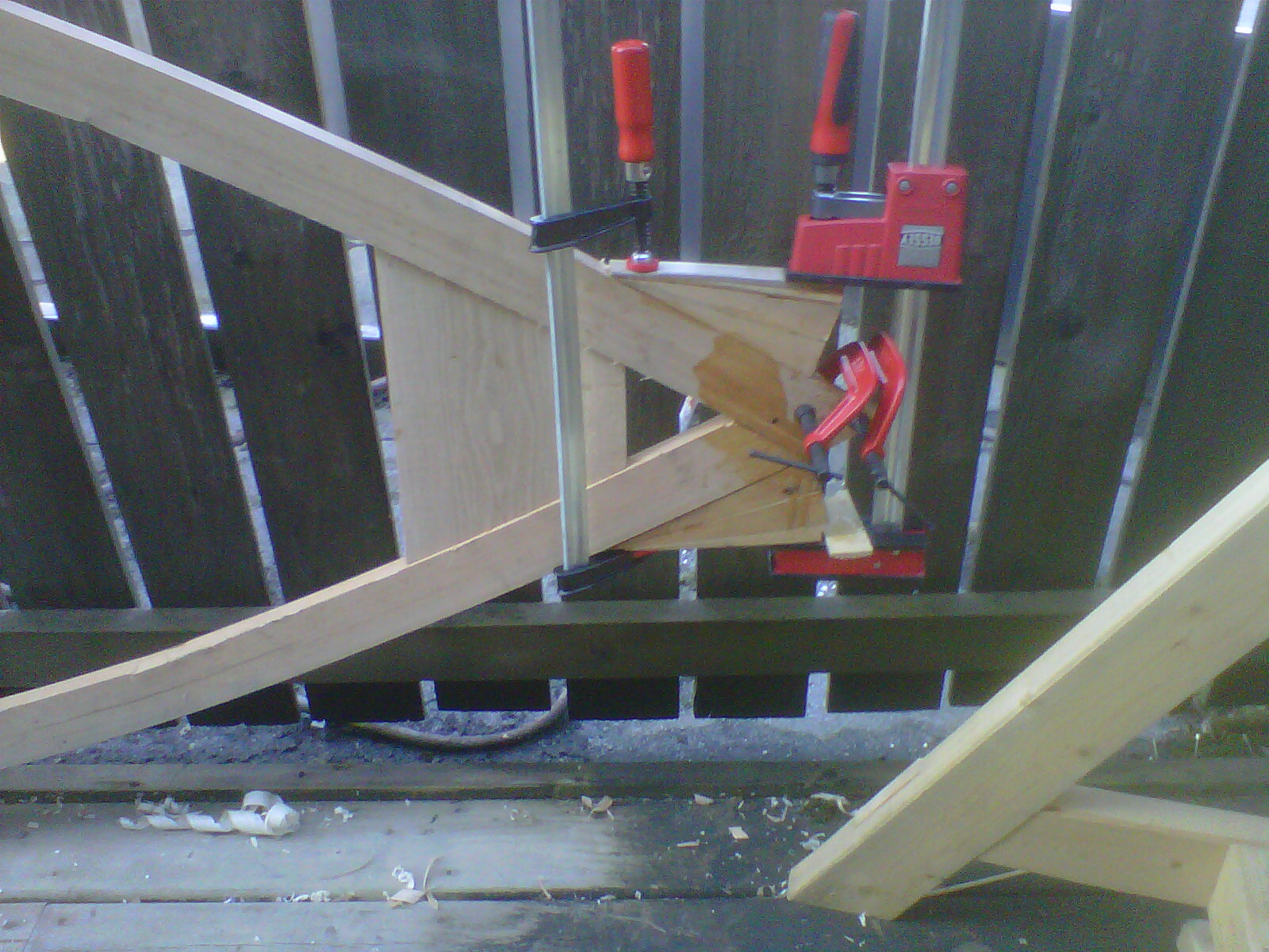 How to build a Currach All clamped up and nowhere to go...