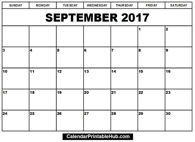 September 2017 Calendar, September 2017 Calendar Printable, September 2017 Calendar Holidays, September 2017 Calendar PDF, September 2017 Calendar Word
