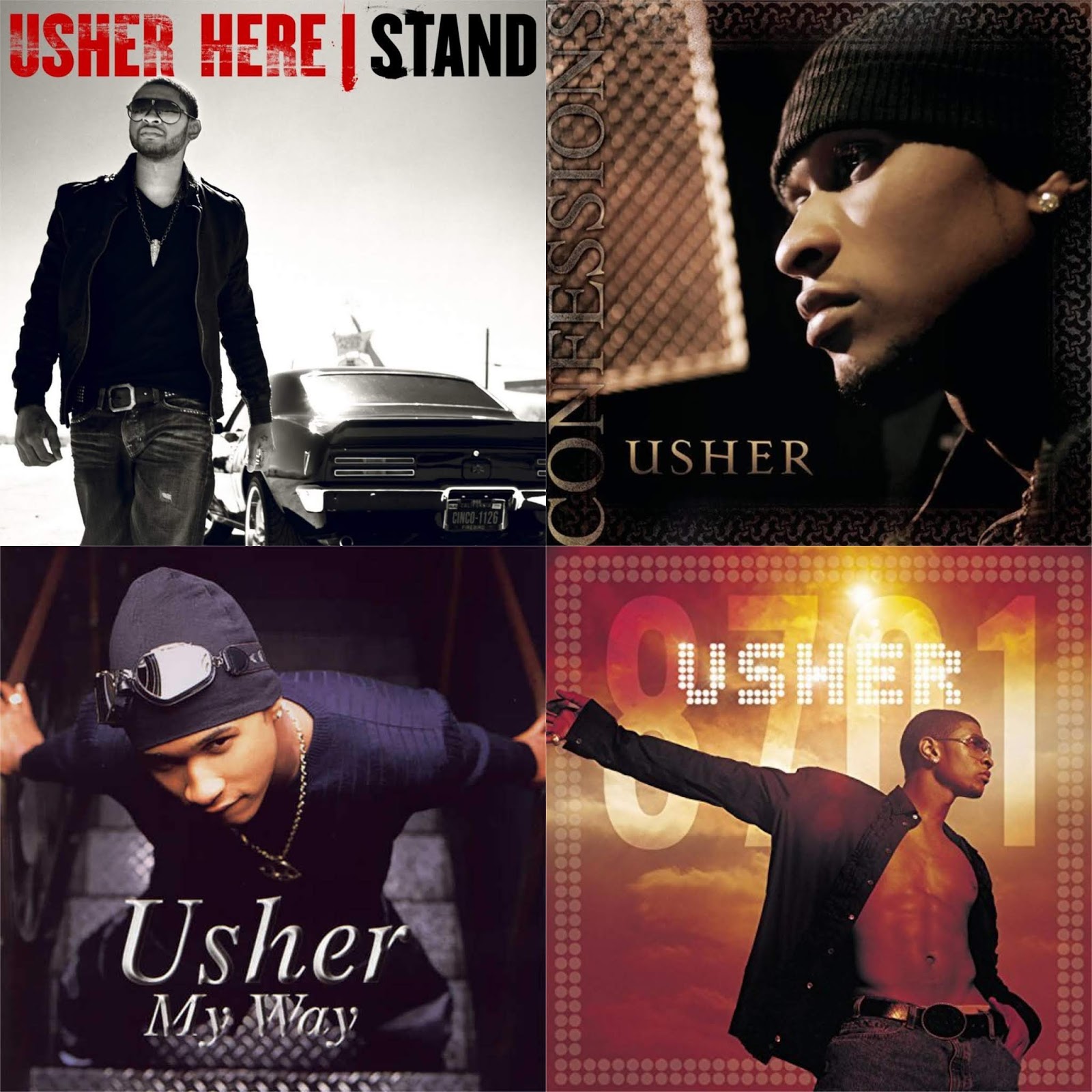 usher confessions album song list