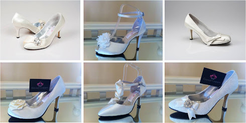 Vintage or Traditional Womens Bridal Wedding Shoes from Crystal Couture