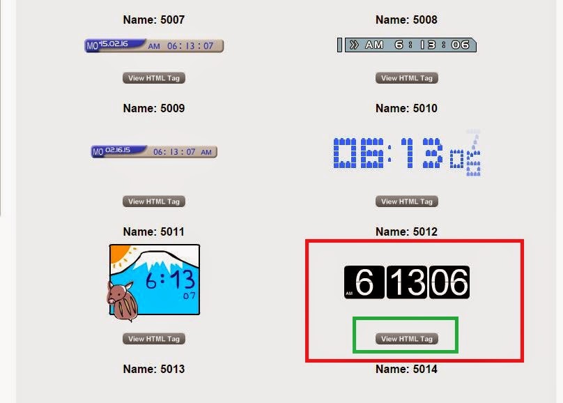 How To Add Digital Clock In Blog Or site EasyTips4rU