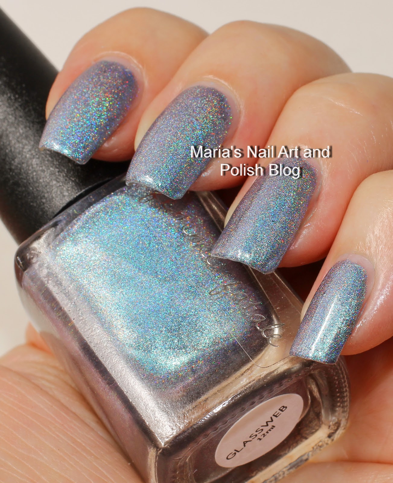 Marias Nail Art and Polish Blog: Femme Fatale Cosmetics Glassweb swatches
