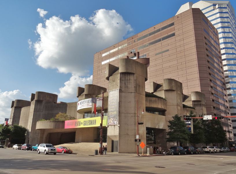 Houston in Pics Alley Theater in Downtown Houston (1969)