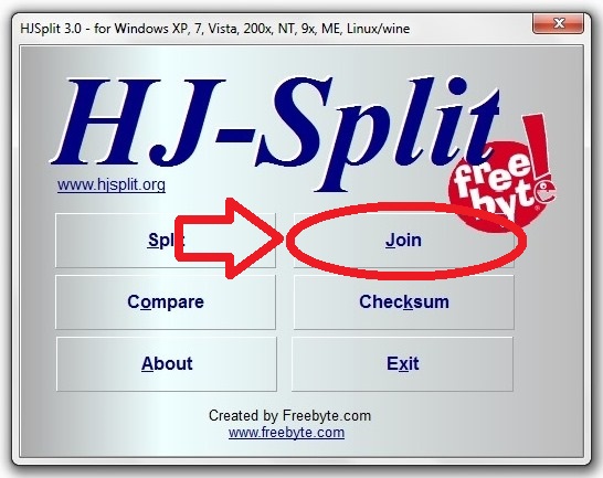 Menggabungkan File Part Terpisah Jadi Satu Dgn HJSplit Menggabungkan File Part Terpisah Jadi Satu Dgn HJSplit