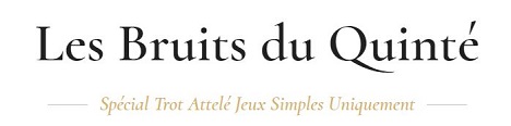 Pronostics jeu simple|Les Bruits du Quinté