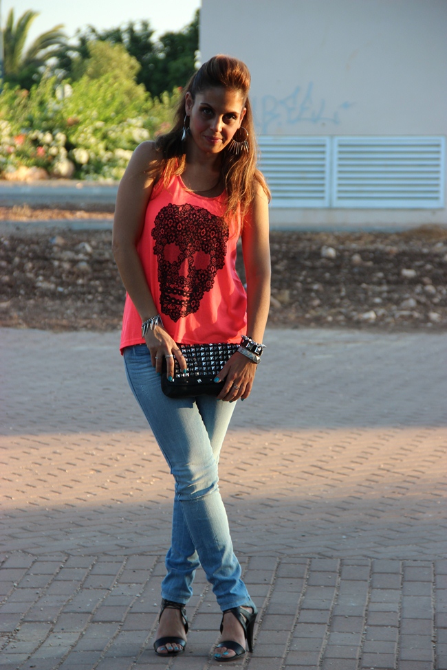 בלוג אופנה Vered'Style הגולגולת האופנתית שלי 