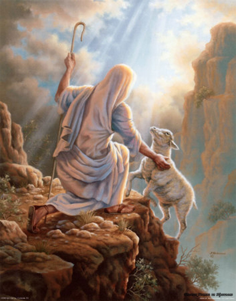 Христос пастырь. Христос с заблудшей овцой. Бог Пастырь икона. Икона з аблудщая овца. Иисус добрый Пастырь картина.