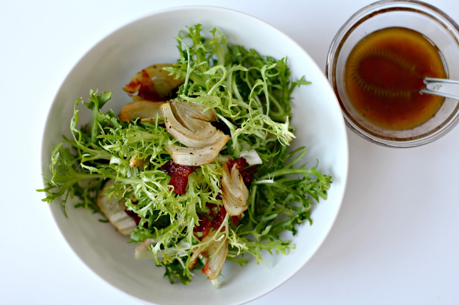 Milk and Honey Caramelized Pancetta and Fennel Salad