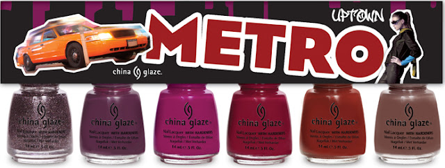 Giveaway: Win the entire China Glaze Uptown Collection!!!(end on 3rd october)