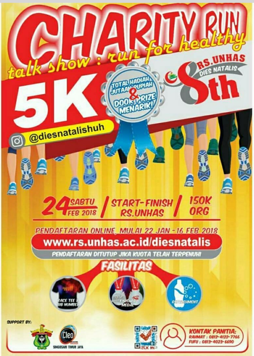 Unhas Charity Run • 2018 Unhas Charity Run • 2018