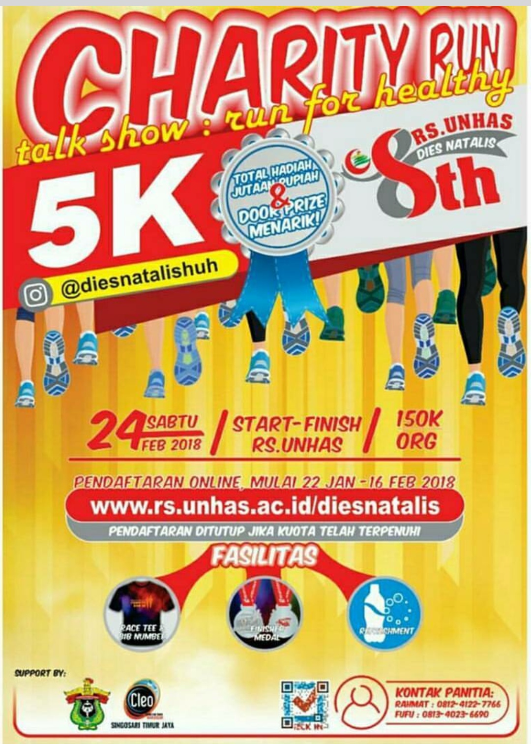 Unhas Charity Run • 2018