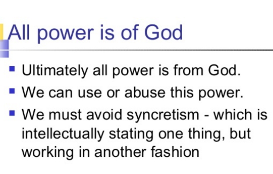 abuse spiritual powers abuse spiritual powers