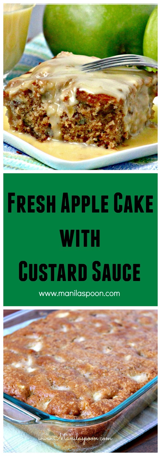 Fresh Apple Cake Manila Spoon
