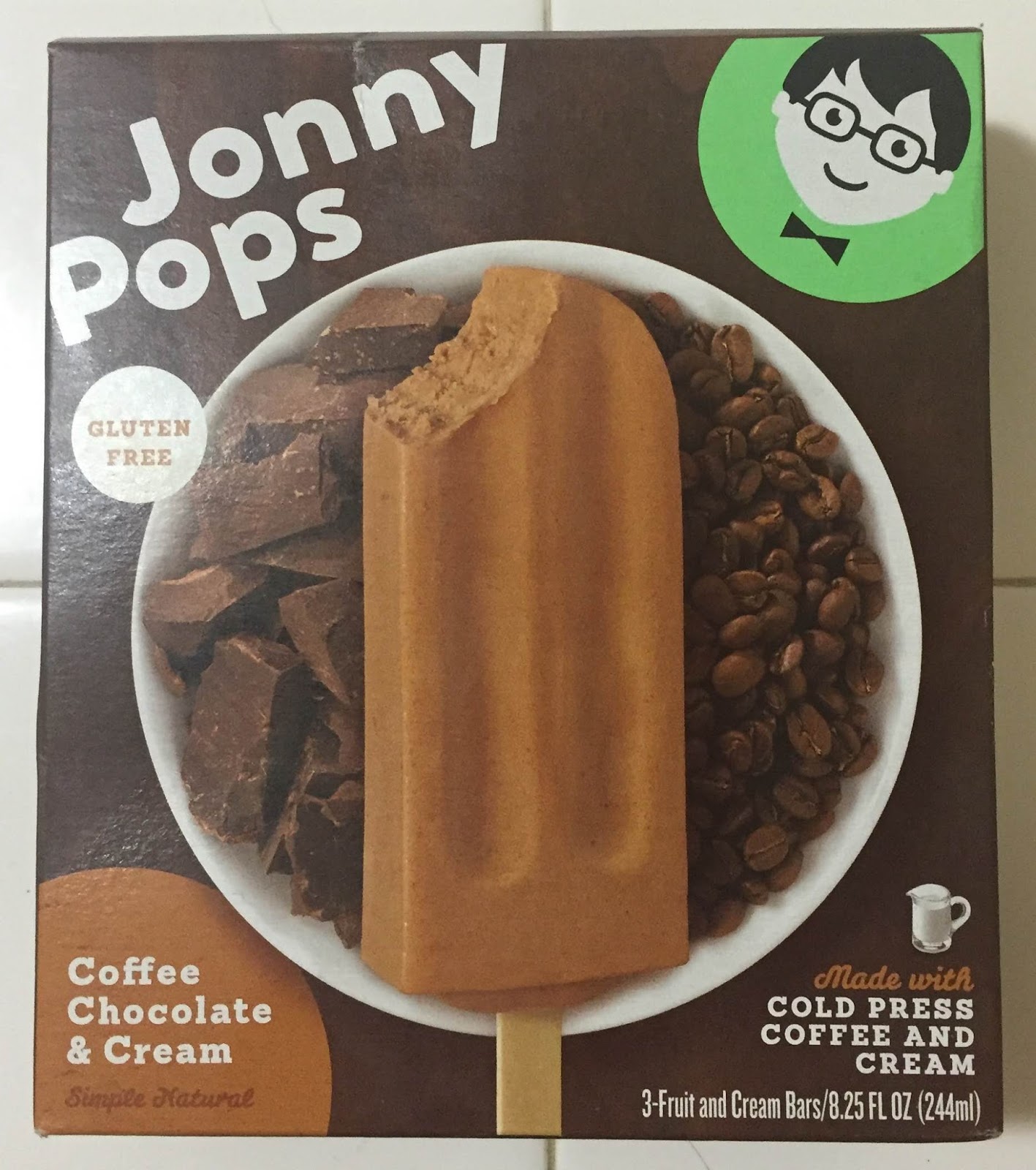 JonnyPops Coffee Chocolate &amp; Cream