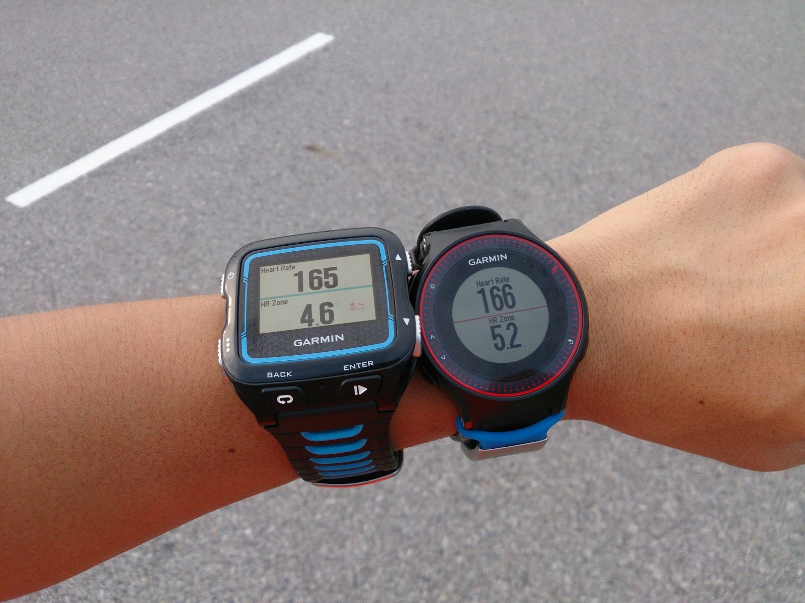 forerunner 225 hr