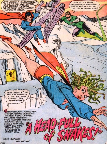 Supergirl #8, A Head Full of Snakes