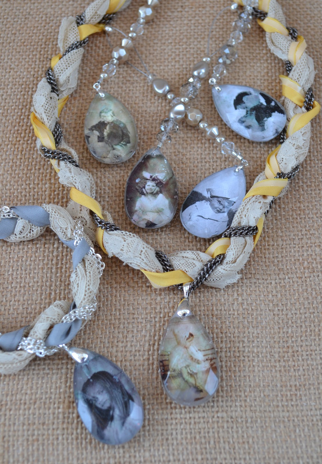 Crystal Pendant Family Photo Ornaments