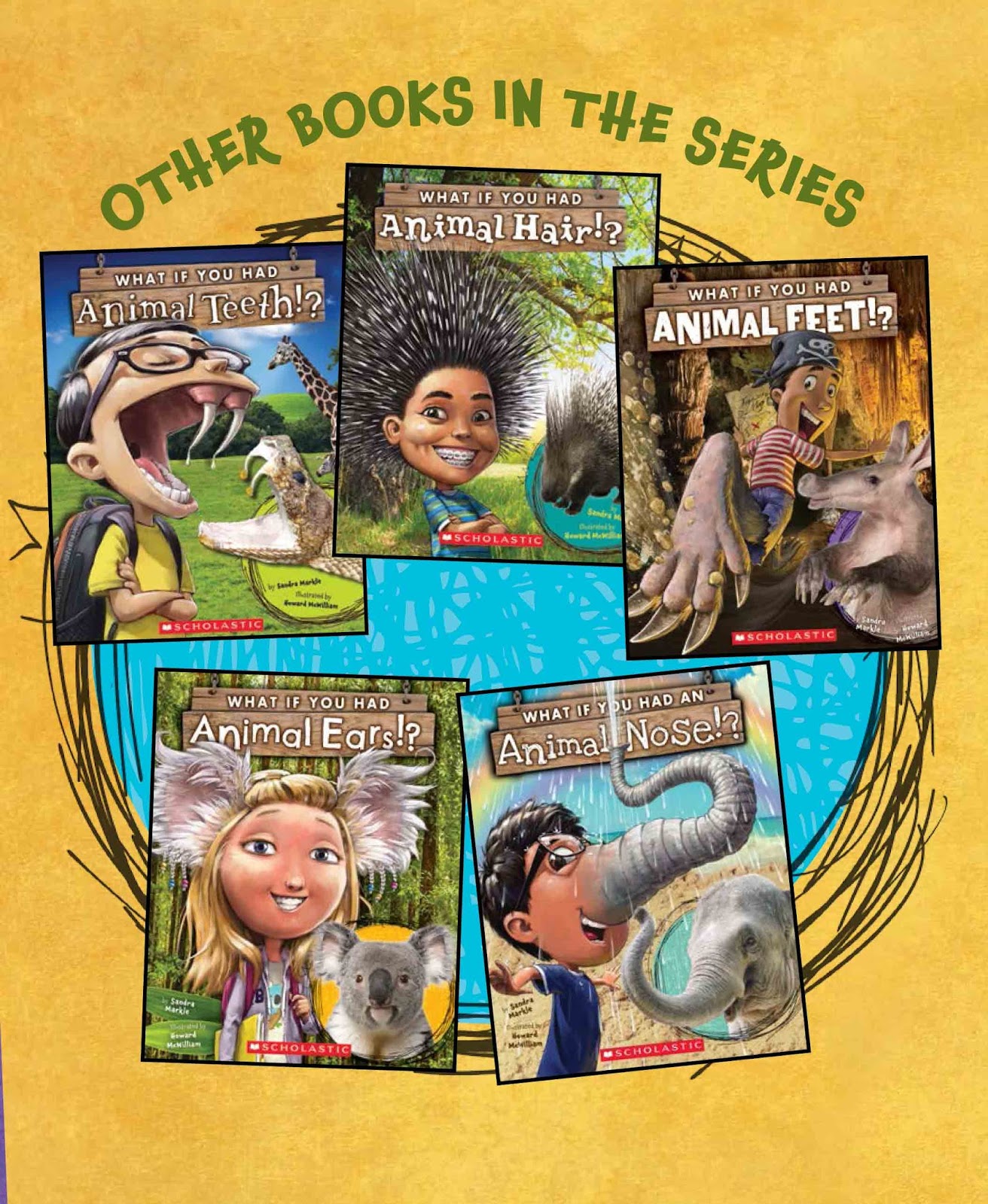 WRITE ON! Sandra Markle EYE SPY WHAT IF YOU HAD ANIMAL EYES?!