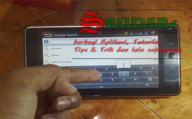 contoh android yang mengalami ghost touch Cara mengatasi layar android yang beroperasi sendiri, SALIDERs