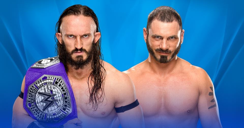 World Wrestling Entertainment WWE Cruiserweight Champion Neville vs