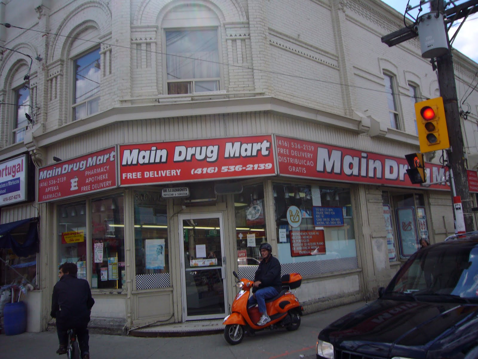 lost toronto Dundas and Ossington/Then and Now