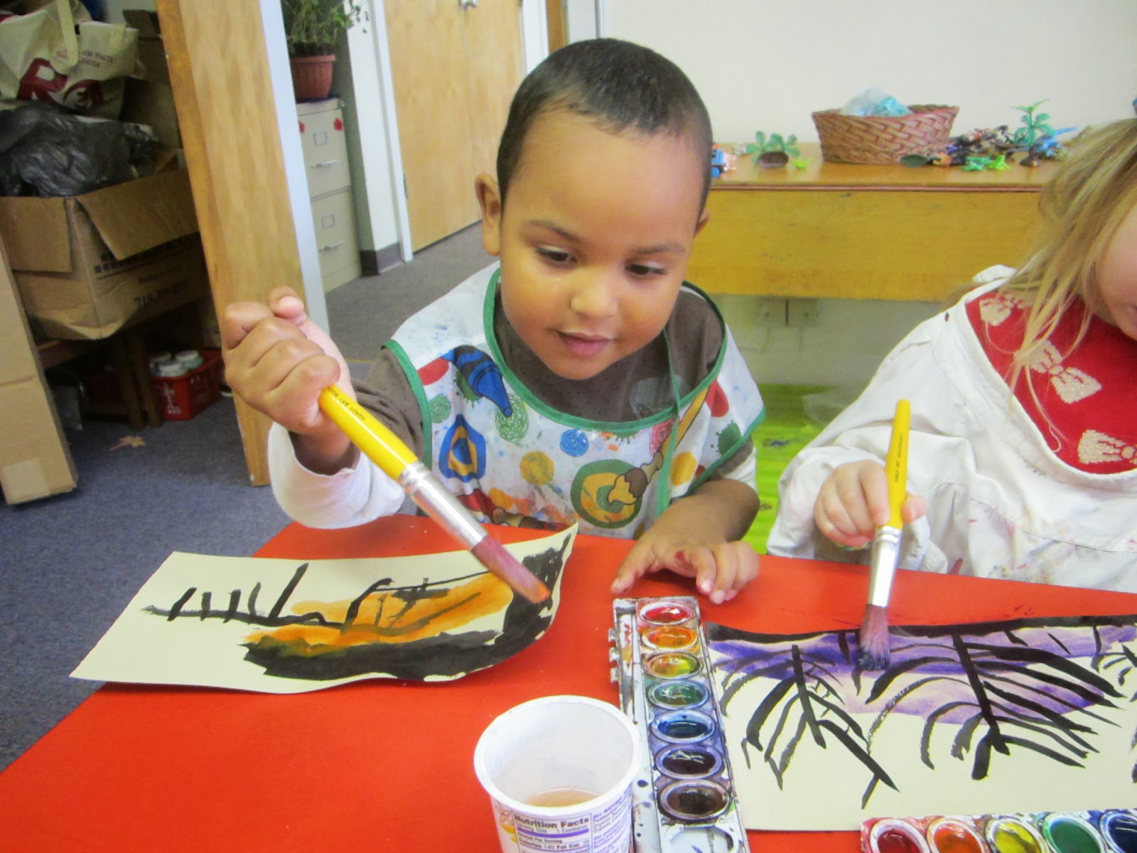 art and soul preschool: Trees