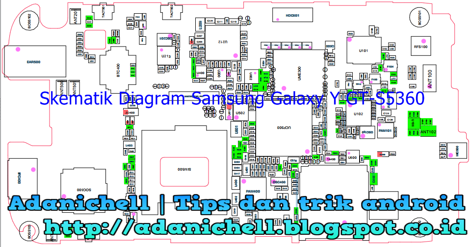 Skematik Diagram Samsung Galaxy Y Gt-s5360