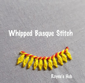 Whipped Basque Stitch