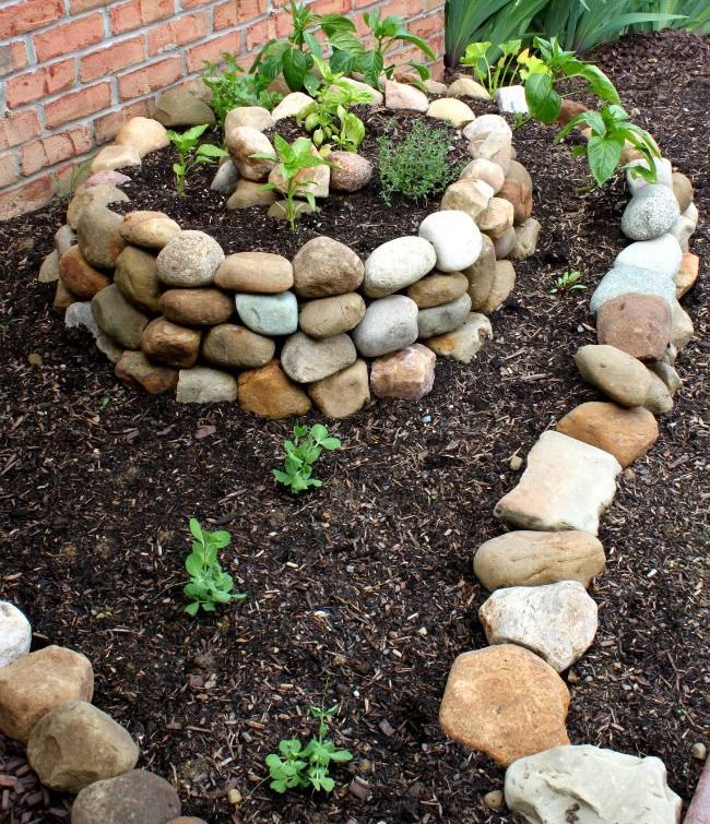 Pots Rocks Decorating Ideas, How To Decorate Garden With Rocks
