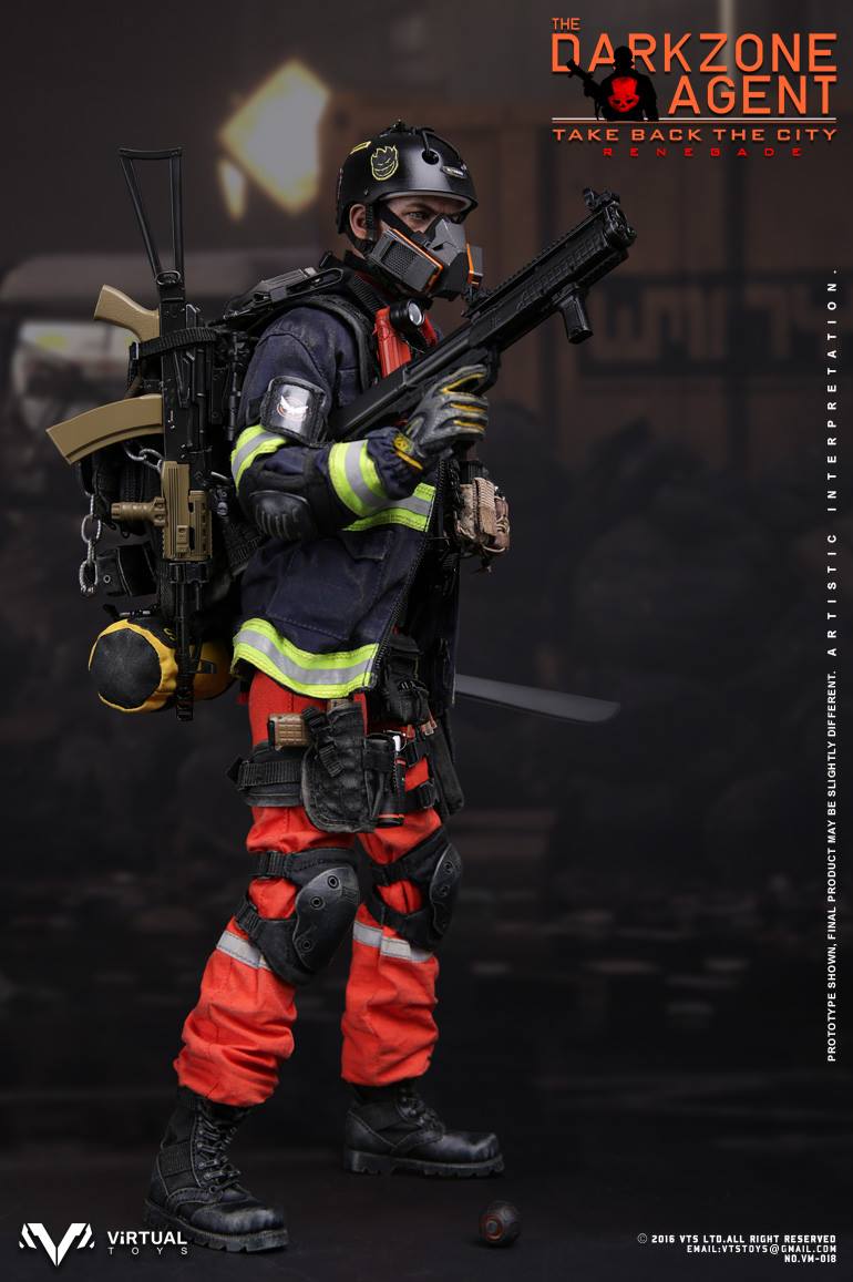 VTS Virtual Toys VM017 The Darkzone Agent Tom Clancy's The Division 1/6 Weapon 