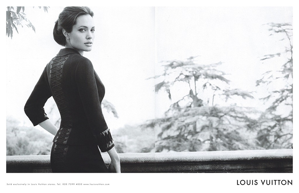 Angelina Jolie poses for sultry new Louis Vuitton ad