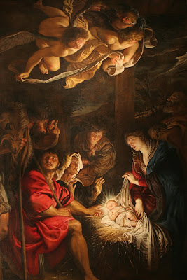 Adoración de los Pastores - 1608 - Pedro Pablo Rubens -  GALERÍA DE ARTE FERMO CIVIC - FERMO - ITALIA
