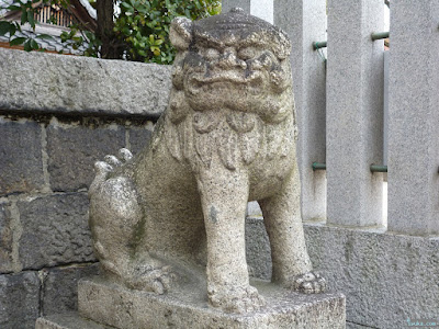 野田恵美須神社狛犬 野田恵美須神社狛犬