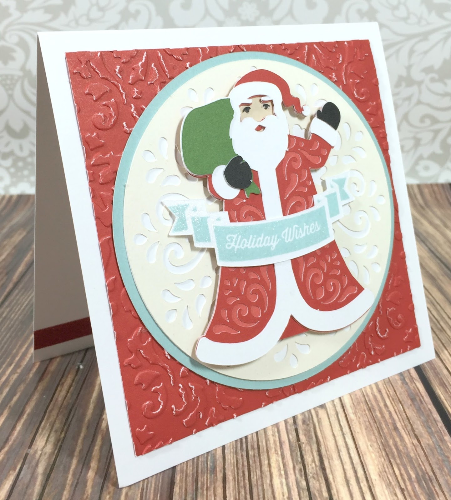 Courtney Lane Designs Cricut Holiday Wishes Card